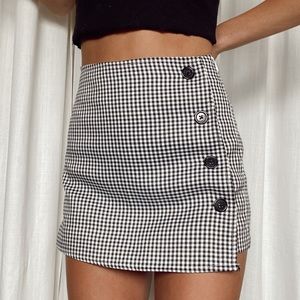 Kendall and Kylie Pacsun Gingham Skort